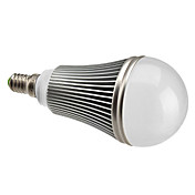 Dimmable E14 7W 630LM 3000-3500K Warm White Light LED Ball Bulb (220V)