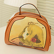 Petite fille modèle de sac à dos occasionnel élégant mignon des femmes