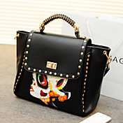 Fashion Nation Rivet Face Satchels