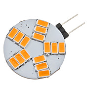 G4 4W 15x5630SMD 330-360LM 3000-3500K Warm White Light LED Spot Bulb (AC 12V)