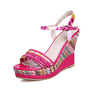 Lovely Wedge Heel Sandals With Buckle Party/Evening Shoes(More Colors)