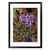 Framed Art Print Floral Manaji by Mindy Sommers