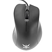 UV Coat ABS Materiale Plug & Play 10000 Franes / sek Spil Class Optical Mouse (Black)