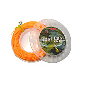 Weight-Forward Floating Orange Fly Line 30m (5F-8F)