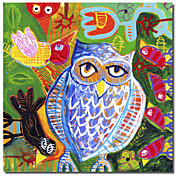Printed Canvas Art Animal Shenanigans by Sara Catena with Stretched Frame