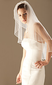 Two Layer Elbow Wedding Bridal Veil