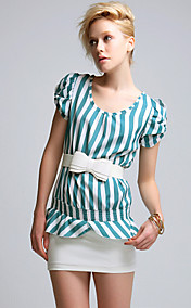 ts vestido cinto listras