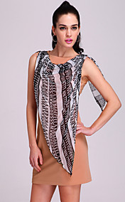 TS Alphabet Shawl Dress