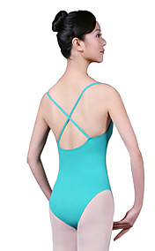 kvinners bomull ballett dans camisole leotard