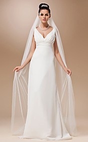 One-tier Tulle Cathedral Veil (More Colors)