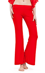 dancewear cristallo cotone ventre pantaloni per le signore colori più