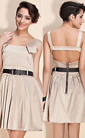 ts Scollo quadrato altalena vestito