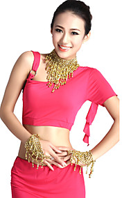 charmante dancewear viscose buikdans top voor dames meer kleuren