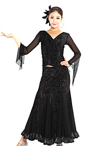 ballroom dancewear mercerized bomull moderne dans antrekk for damene