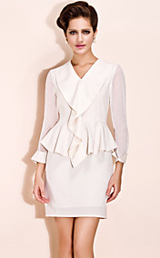 TS Ruffle around Chest and Waist Dress
