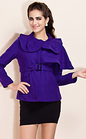 TS Cape Collar Wool Blend Coat