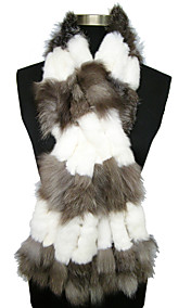 Gorgeous Rabbit Fur And Fox Fur Party / Evening Scarf/Shawls (More Colors)