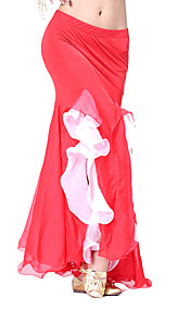 viscosa dancewear prestazioni con ruches di danza del ventre gonna per altre signore colori più colori