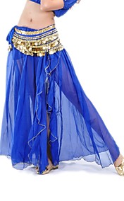 Women Chiffon Belly Dance Performance Skirt