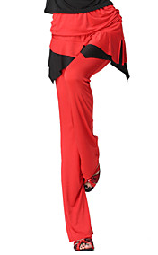 Dancewear Velvet Latin Dance Bottom voor dames meer kleuren