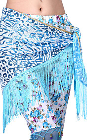 Prestatie Dancewear Tulle met Tassel Belly Dance riem voor dames meer kleuren