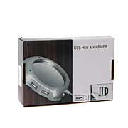  USB Coffee Warmer + 4 Port USB 2.0 Hub