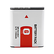  np-bg1/fg1 compatible 3.7v 1100mah batterie pour Sony w3/w5 et plus
