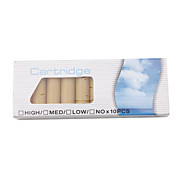  10pcs cigarro eletrônico recargas conjunto - aroma de baunilha