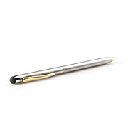 2-in-1 Stylus Touch Ball Point Pen for iPad, Playbook, Xoom, P1000 and Streak (Silver)
