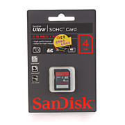  4GB SanDisk SDHC Memory Card (Class 4)