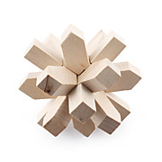  Round Wooden Pull-Apart IQ Puzzle(18 pcs)