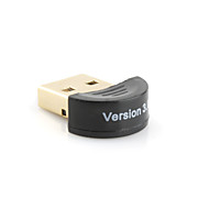  Wireless Bluetooth V3.0 USB Dongle + EDR Adapter 100m Working Range/ Up to 3Mbps Data Rate - Gold Plated