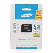  4GB Samsung SDHC Memory Card (Class 4)