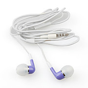  in-ear stéréo avec micro pour iphone 4/3g/3gs (bleu)
