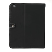  Protective PU Leather Case for Apple iPad2 - Black
