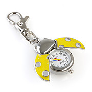  la nouveauté coccinelle porte-clés montre, jaunes