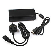  UK Plug AC Adaptor for Xbox360 Slim