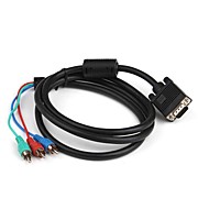  Premium VGA to 3RCA Cable