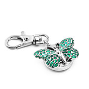  joli papillon pc de quartz trousseau montre (en vert)