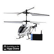  3 Channel I-Helicopter 777-173 with Gyro Controlled by iPhone/iPad/iPod iTouch (Silver)
