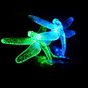  32 LEDs Colorful Dragonfly Light String(CIS-84110)