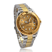  Gift Unique Golden Mechanical Auto Mens Watch UN2