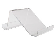  Porte-cristal en plastique pour le téléphone portable, iphone, ipad, pdr, mp3 et mp4 (transparent)