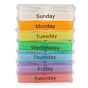  7-Day Plastic Pill Box