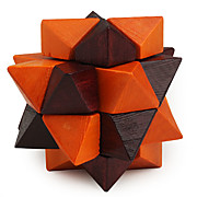  Wooden IQ Brain Teasr Apollo Lock Ball IQ Puzzle Magic Cube