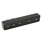  5-Port USB HUB for PS3 (Black)