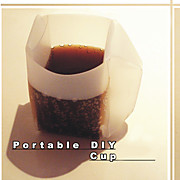  Portable Foldable Paper Cup (Assorted Colors)
