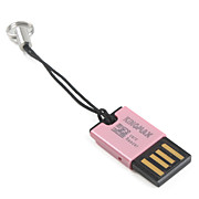  Kingmax USB 2.0 lecteur de cartes mémoire microSDHC (rose)