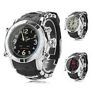  Men's Silicone Analog-Digital Multi-Movement Wrist Watch (Assorted Colors)