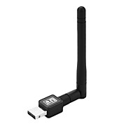  Micro USB Wireless Adapter with Super-Boost Antenna (150Mbps, Black)